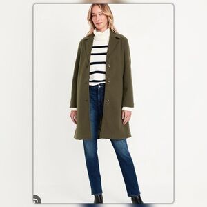 Old Navy Women's Olive Coat